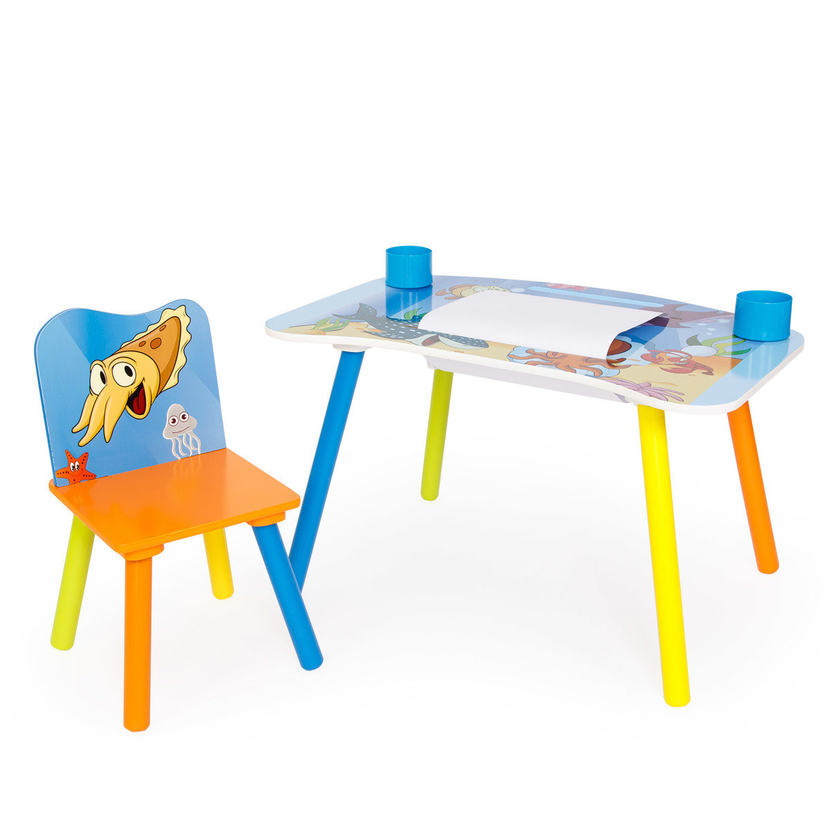 children's drawing table and chairs