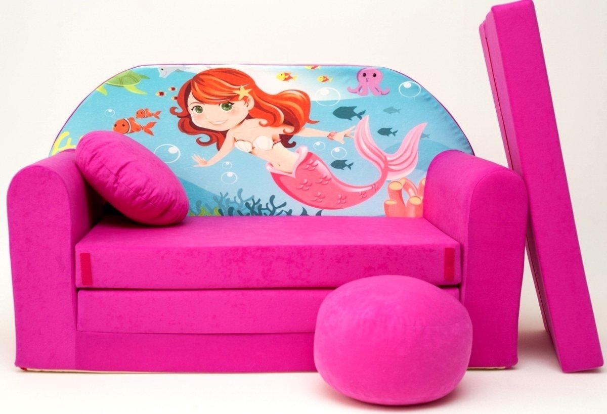 little mermaid sofa bed