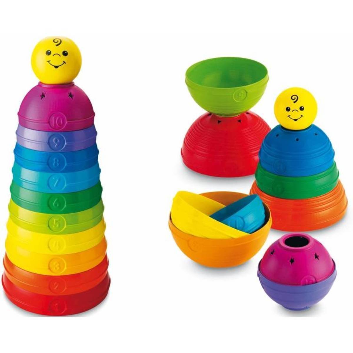 fisher price stackable cups