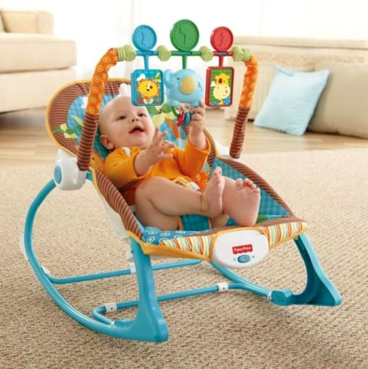 Fisher Price 2 in 1 Baby Rocker