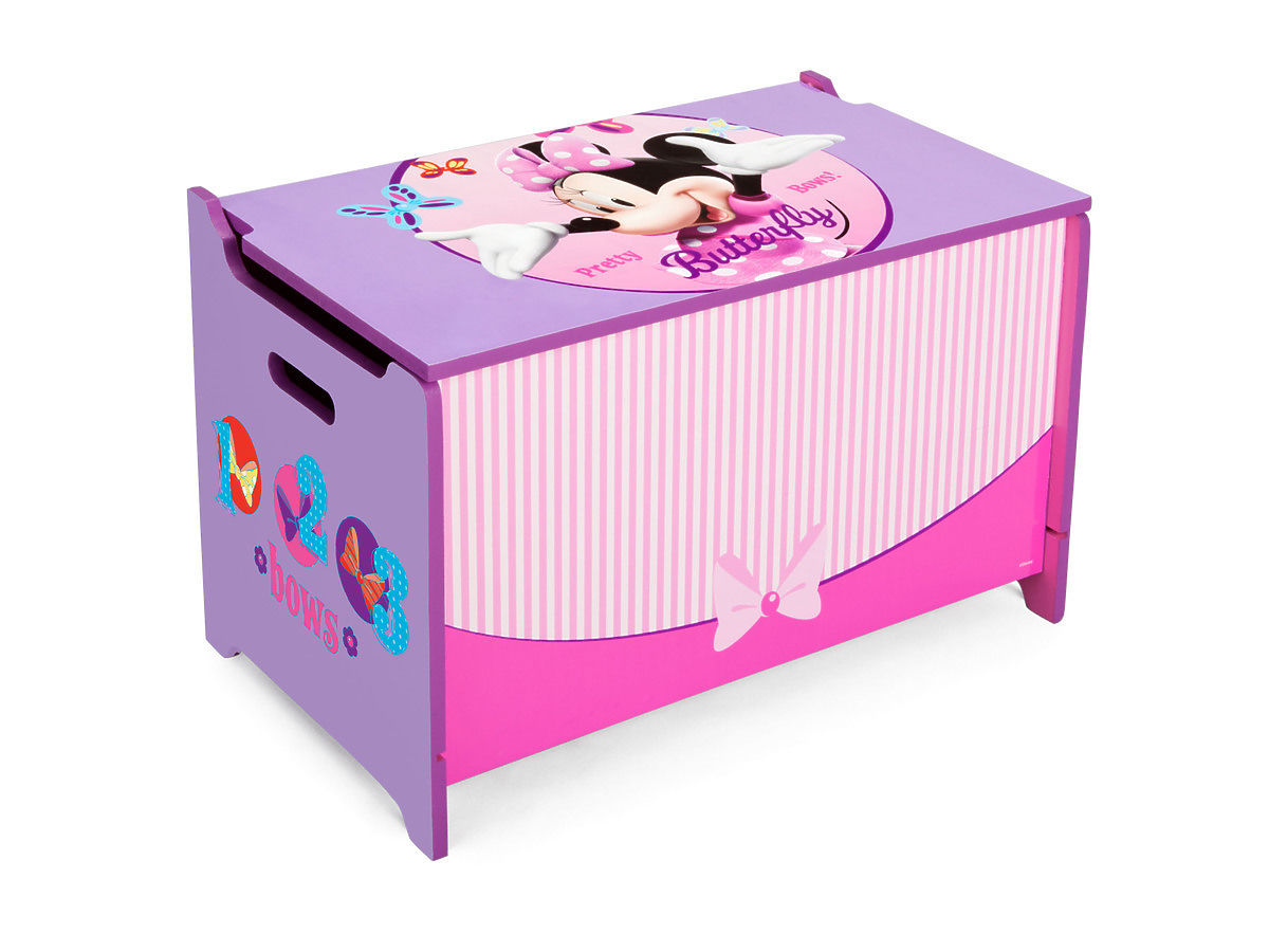 2024 Minnie Mouse Wood Toy Box