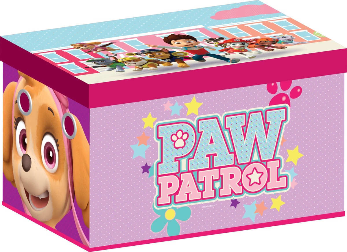 Paw patrol online fabric toy box