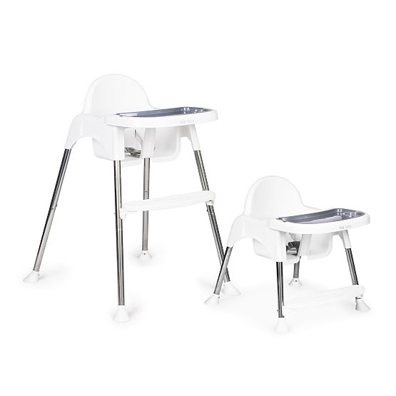 2-in-1 High Chair with Tray and Straps ECOTOYS