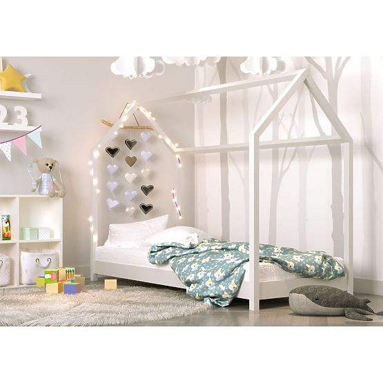 Children's House Bed Bella - White