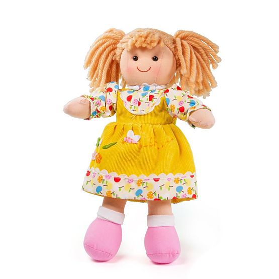 Bigjigs Toys Fabric doll Daisy 28 cm