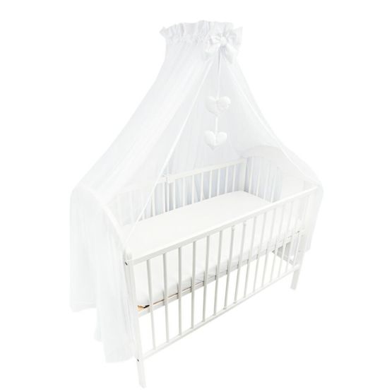 Canopy for Crib Heaven - White