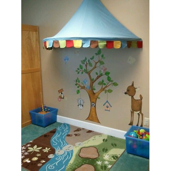 Canopy for children - colored