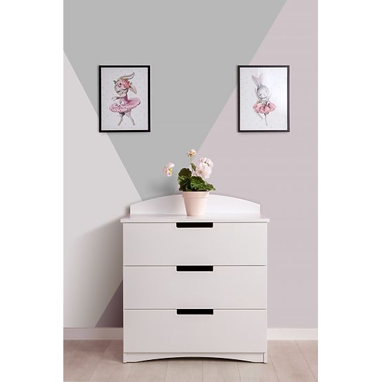 Chest of Drawers Classic - white