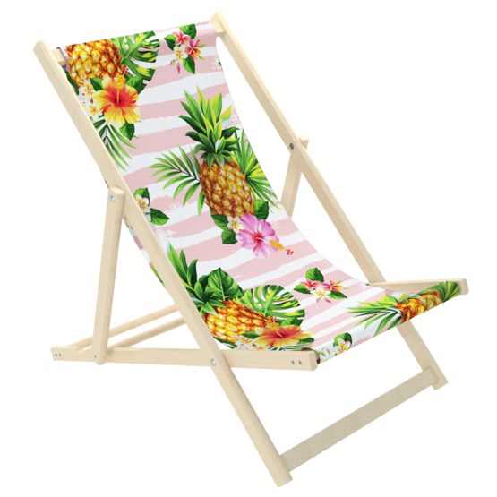 Pineapple beach chair