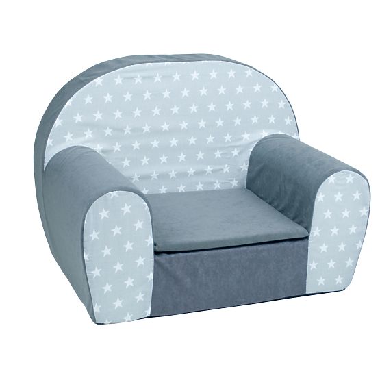 Children chair Stars - dark-gray