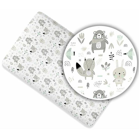 Children's bed sheet - animal friends