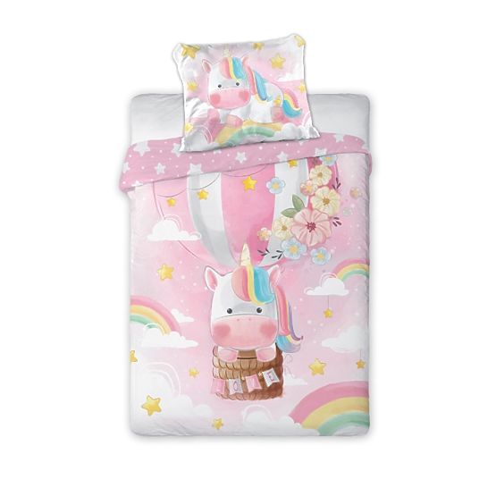 Children's bedding 135x100 + 60x40 cm Unicorn