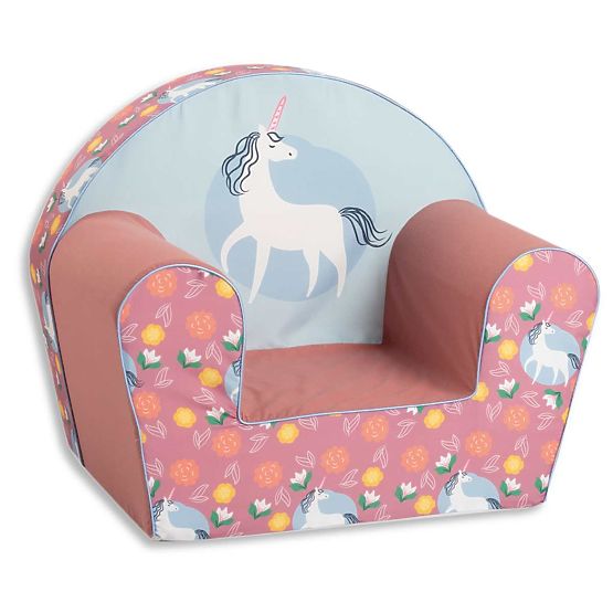 Children's Armchair Unicorn - Pink