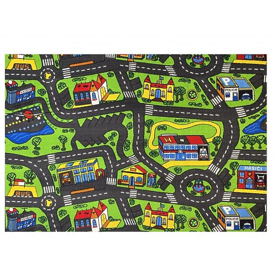 Children's rug - City