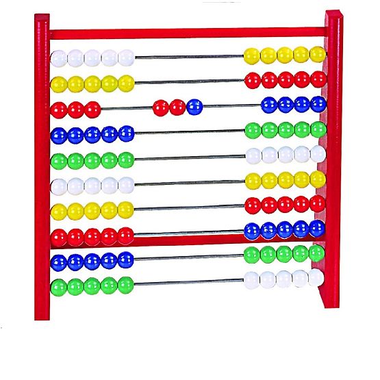 Detoa Wooden Abacus Red - Split