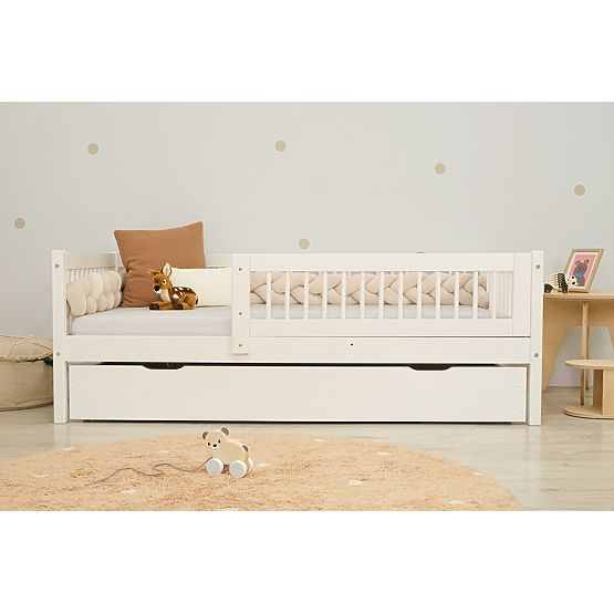 Children's Bed Teddy Plus - White