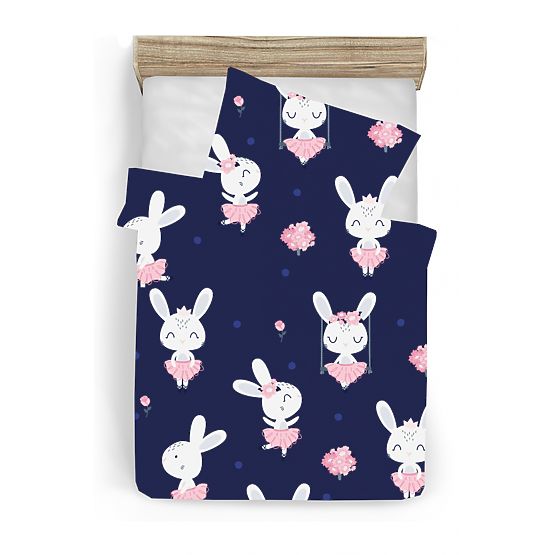 Children's bedding Bunny Ballerina