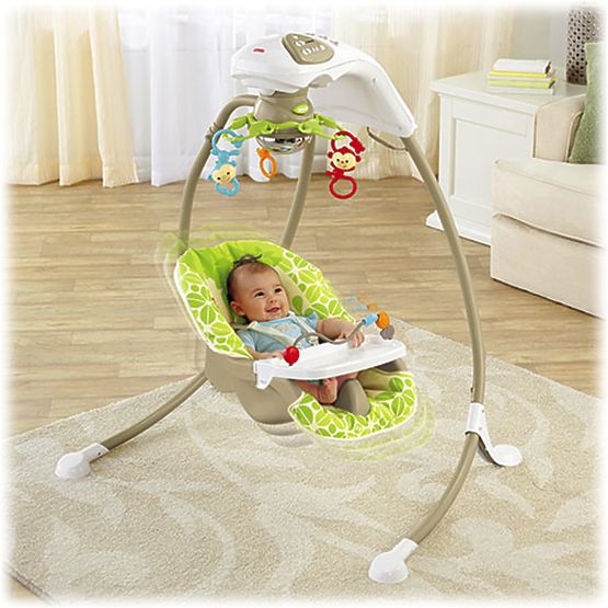 Fisher Price Rainforest Friends Cradle Swing