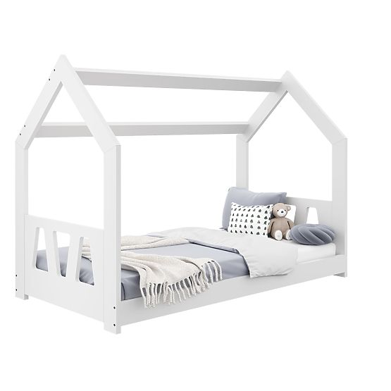 House Bed Ina 160 x 80 cm - White