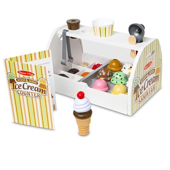 Melissa & Doug Wooden Ice Cream Parlor