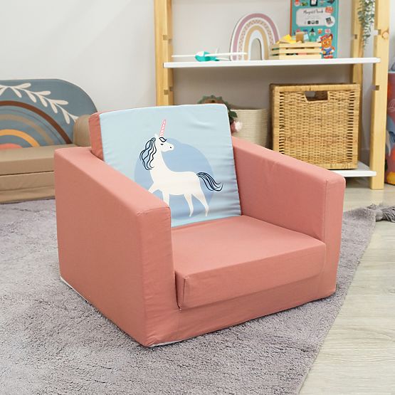 Mini Convertible Chair Unicorn