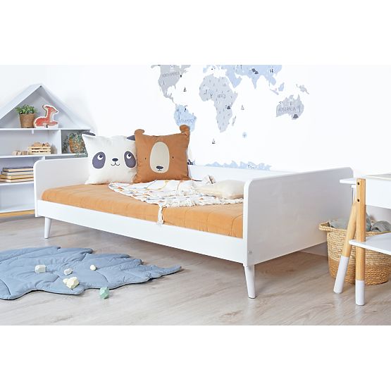 Multifunctional bed Nell 2 in 1 - white