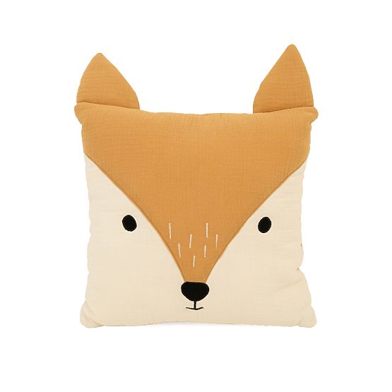 Muslin Pillow Ourbaby 35x35 cm - Fox