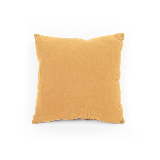 Muslin Pillow Ourbaby 40x40 cm - Mustard