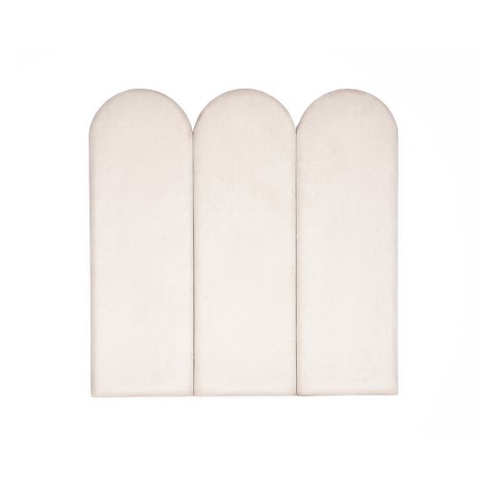 Obluček upholstered panel - cream