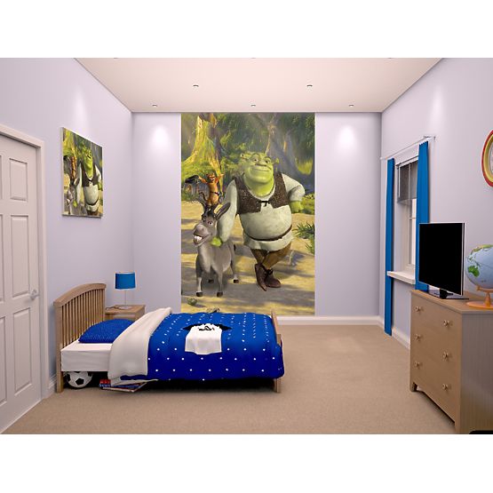 Shrek 6-Panel Children's Wall Mural