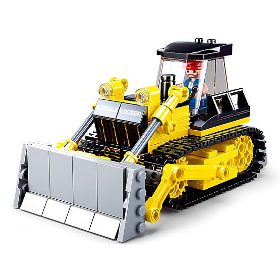 Sluban Town Builders Construction Set M38-B0802 - Bulldozer