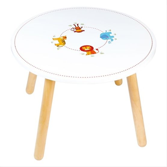 Tidlo Wooden Animal Table