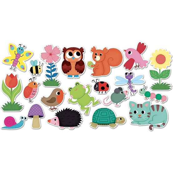 Vilac Wooden magnets garden 20 pcs