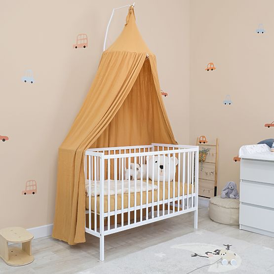 Wooden Crib Standard - White