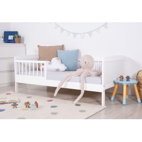 Junior Children's Bed White 140x70 cm