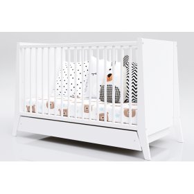 Cosmo Baby Crib 120x60 - White
