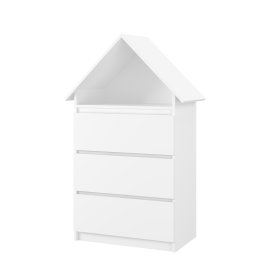 Sofie House-Shaped Dresser - White