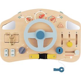 Activity Board Sensory Panel - Car with Steering Wheel