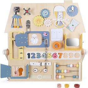 Activity Board Sensory Panel - House, 2Kids Toys