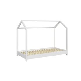 Children's House Bed Bella - White, All Meble