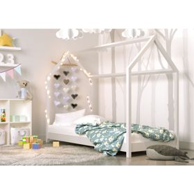 Children's House Bed Bella - White, All Meble