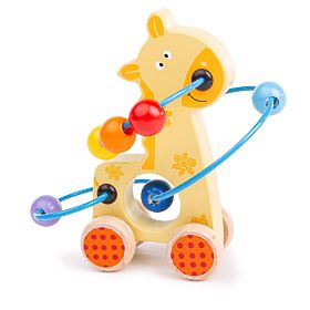 Bigjigs Baby Giraffe Labyrinth on wheels, Bigjigs Toys