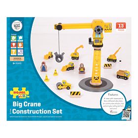 Bigjigs Rail Crane and construction machinery, Bigjigs Rail