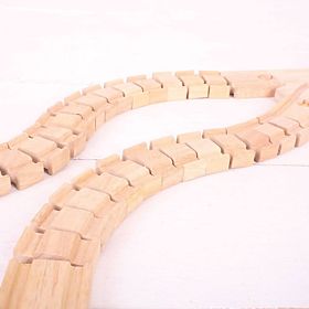 Bigjigs Rail Flexible rail 2 pieces, Bigjigs Rail