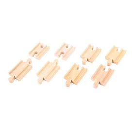 Bigjigs Rail Rail connectors 7 cm 8 pcs