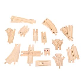 Bigjigs Rail Wooden Tracks Set 25 Pieces, Bigjigs Rail