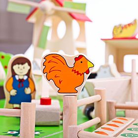 Bigjigs Toys Big Wooden Farm, Bigjigs Toys