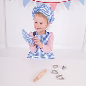 Bigjigs Toys Blue Chef Set, Bigjigs Toys