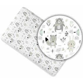 Children's bed sheet - animal friends