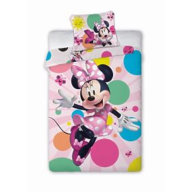 Children's Bedding 140x200 cm + 70x90 cm Minnie, Faro, Minnie Mouse